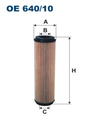 FILTRON OE 640/10 масляная вставка фильтр