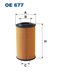 FILTRON OE 677 масляная вставка фильтр