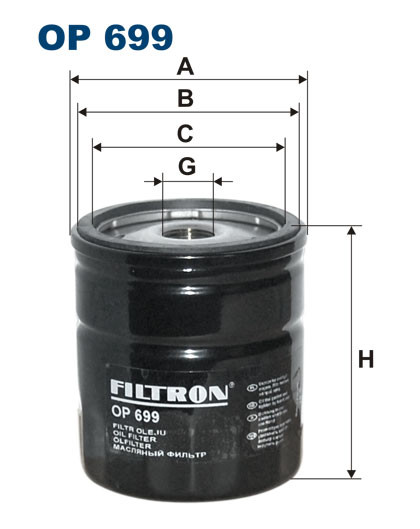 FILTRON OP 699 масляный фильтр